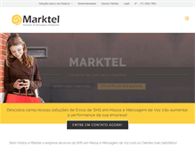 Tablet Screenshot of marktel.com.br